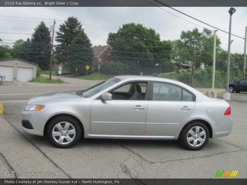 Bright Silver / Gray 2010 Kia Optima LX