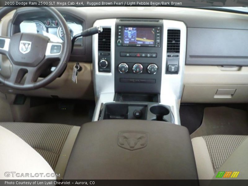 Rugged Brown Pearl / Light Pebble Beige/Bark Brown 2010 Dodge Ram 2500 SLT Mega Cab 4x4