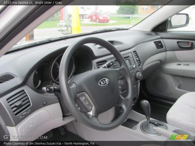 Bright Silver / Gray 2010 Kia Optima LX