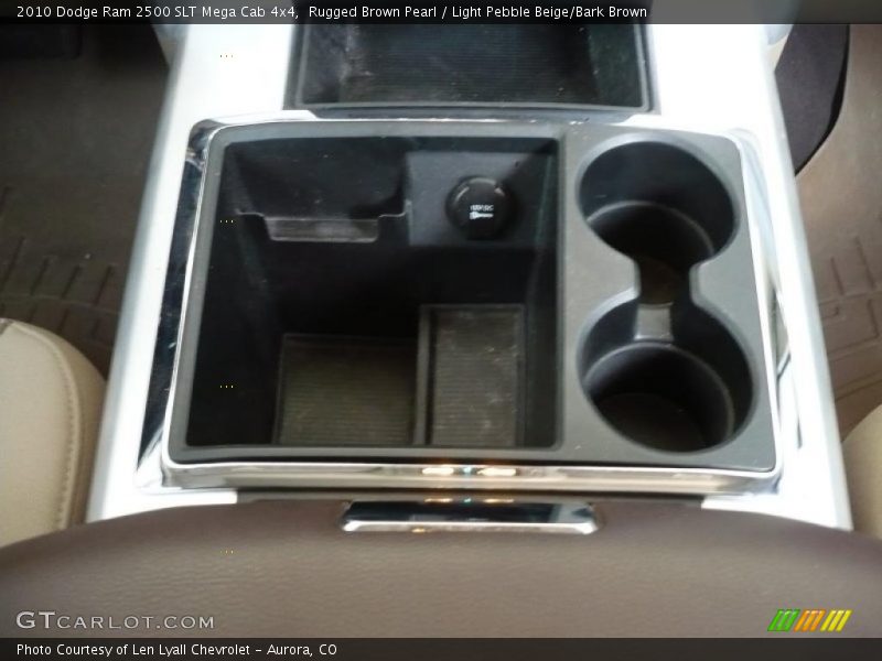 Rugged Brown Pearl / Light Pebble Beige/Bark Brown 2010 Dodge Ram 2500 SLT Mega Cab 4x4