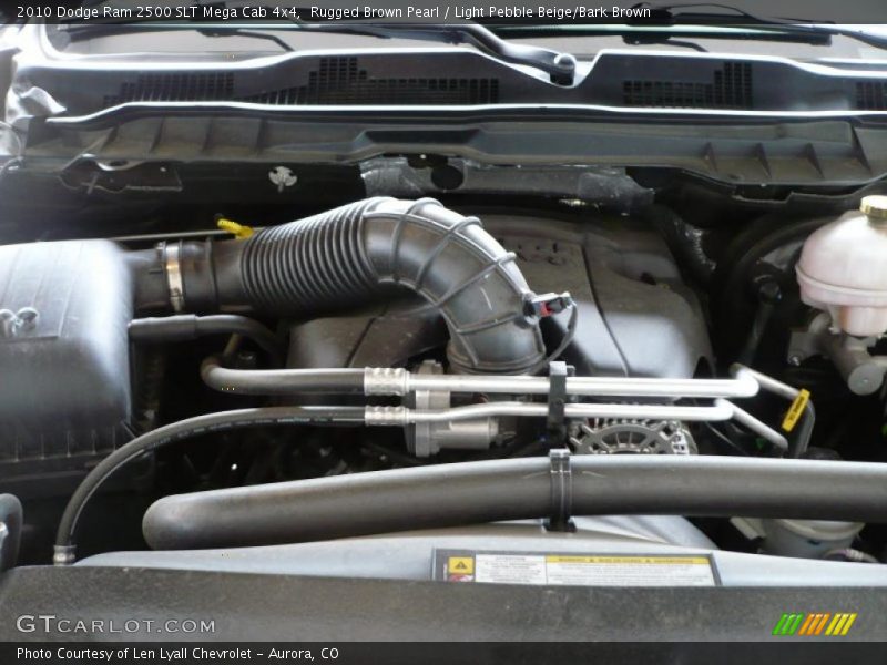 Rugged Brown Pearl / Light Pebble Beige/Bark Brown 2010 Dodge Ram 2500 SLT Mega Cab 4x4