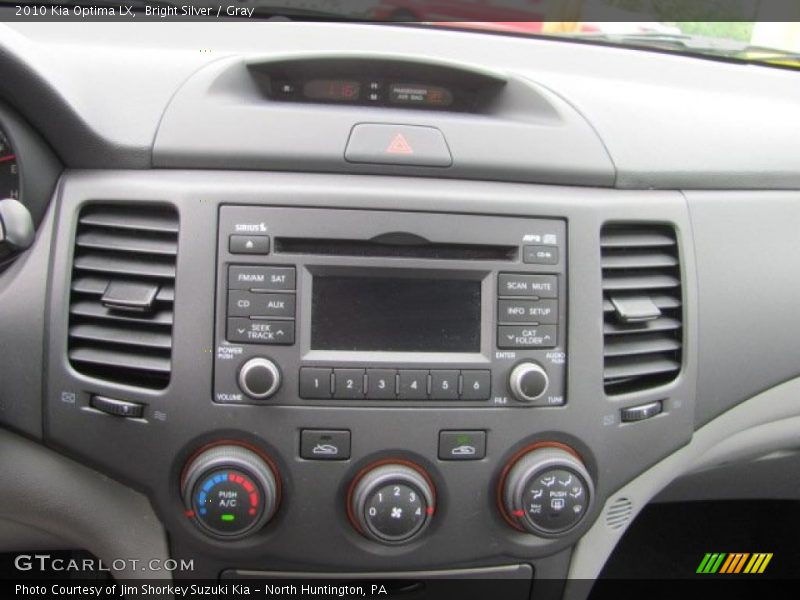 Bright Silver / Gray 2010 Kia Optima LX
