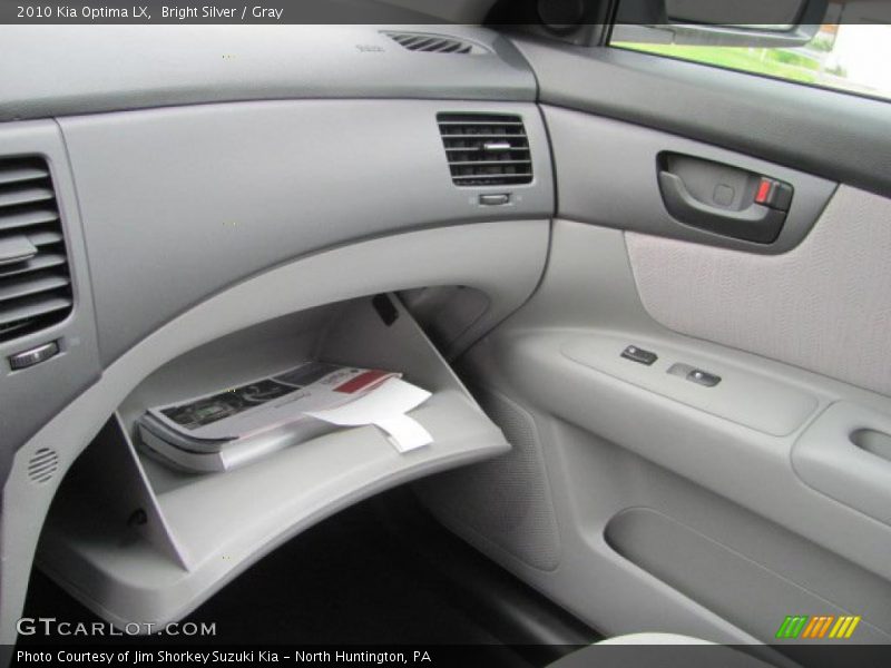 Bright Silver / Gray 2010 Kia Optima LX