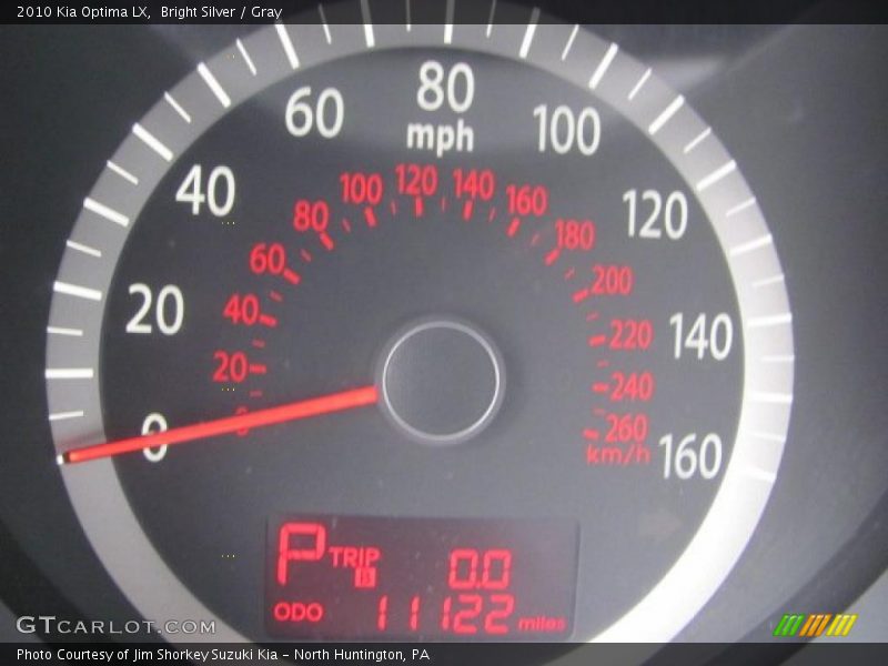 Bright Silver / Gray 2010 Kia Optima LX