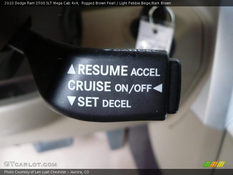 Rugged Brown Pearl / Light Pebble Beige/Bark Brown 2010 Dodge Ram 2500 SLT Mega Cab 4x4