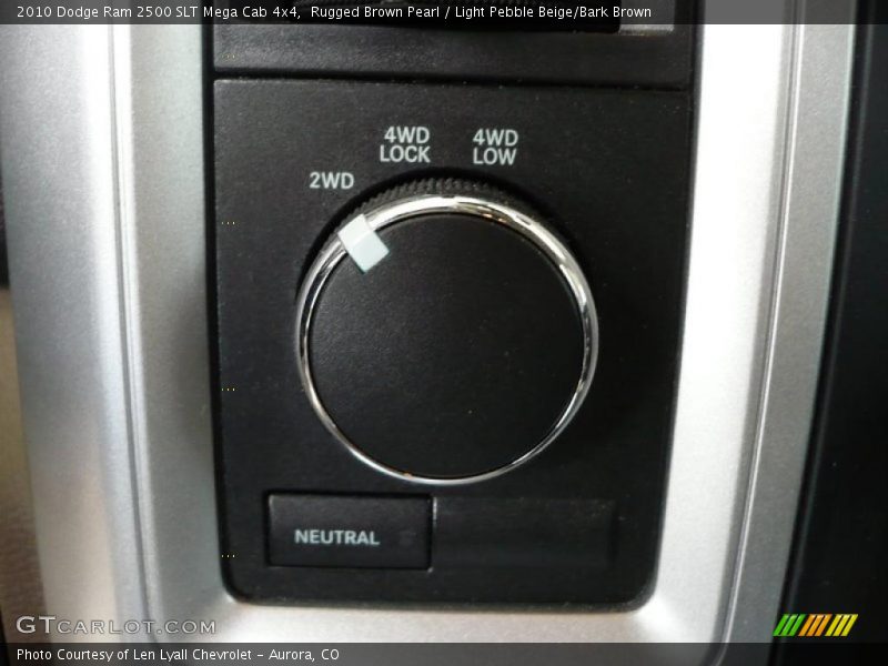 Rugged Brown Pearl / Light Pebble Beige/Bark Brown 2010 Dodge Ram 2500 SLT Mega Cab 4x4