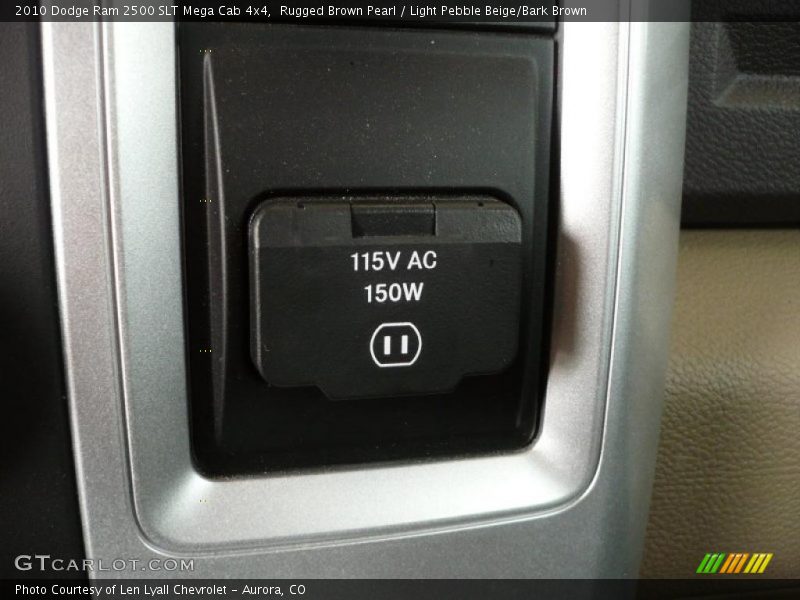 Rugged Brown Pearl / Light Pebble Beige/Bark Brown 2010 Dodge Ram 2500 SLT Mega Cab 4x4