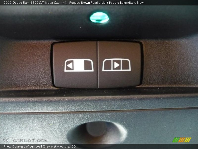 Rugged Brown Pearl / Light Pebble Beige/Bark Brown 2010 Dodge Ram 2500 SLT Mega Cab 4x4