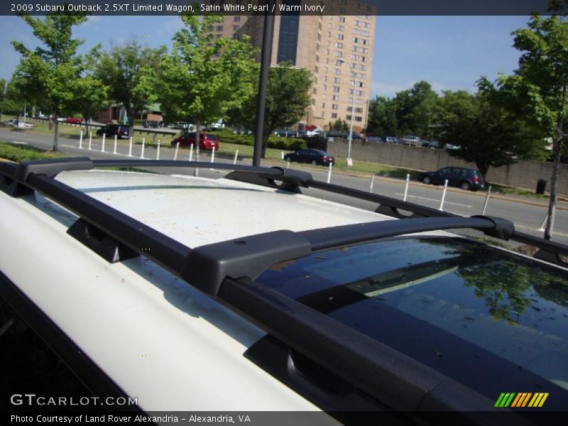 Satin White Pearl / Warm Ivory 2009 Subaru Outback 2.5XT Limited Wagon