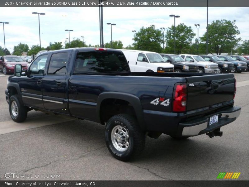 Dark Blue Metallic / Dark Charcoal 2007 Chevrolet Silverado 2500HD Classic LT Crew Cab 4x4