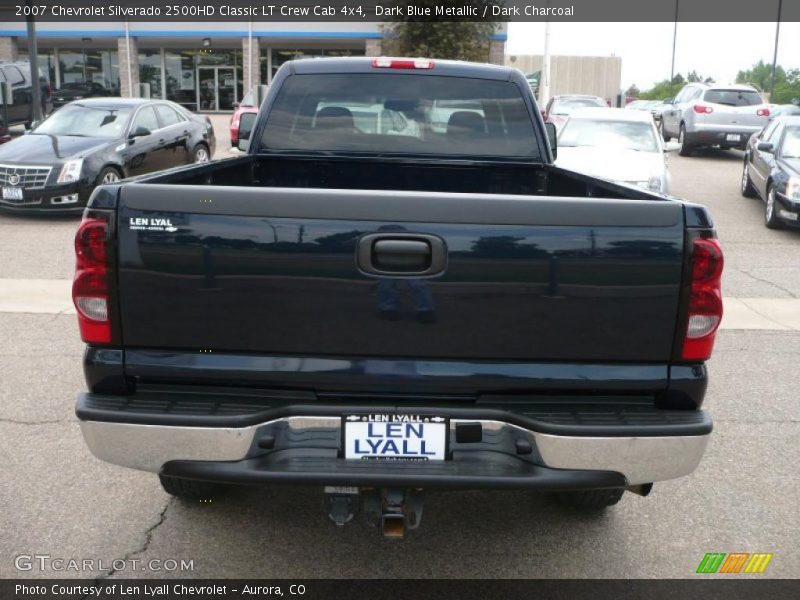 Dark Blue Metallic / Dark Charcoal 2007 Chevrolet Silverado 2500HD Classic LT Crew Cab 4x4