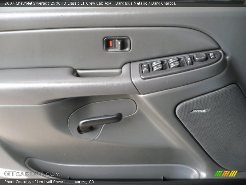 Dark Blue Metallic / Dark Charcoal 2007 Chevrolet Silverado 2500HD Classic LT Crew Cab 4x4