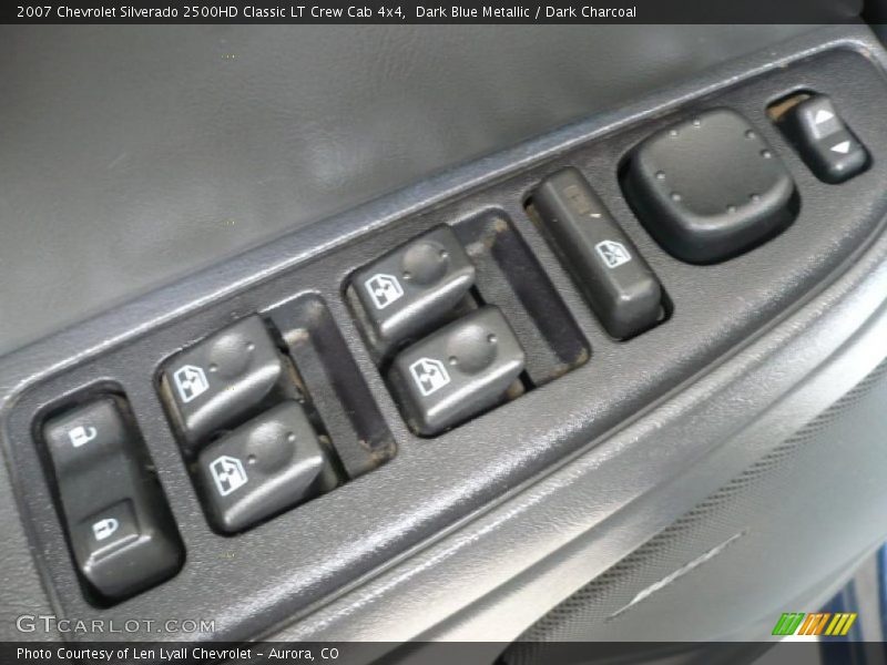 Dark Blue Metallic / Dark Charcoal 2007 Chevrolet Silverado 2500HD Classic LT Crew Cab 4x4