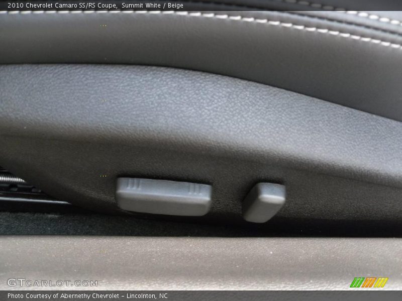 Summit White / Beige 2010 Chevrolet Camaro SS/RS Coupe