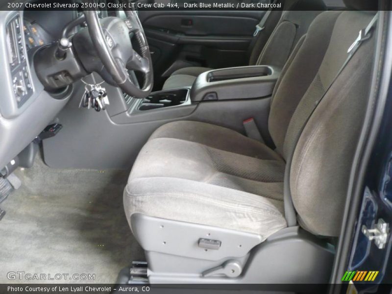 Dark Blue Metallic / Dark Charcoal 2007 Chevrolet Silverado 2500HD Classic LT Crew Cab 4x4