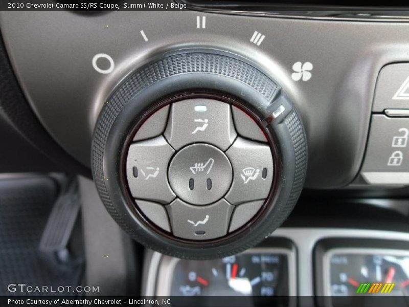 Summit White / Beige 2010 Chevrolet Camaro SS/RS Coupe