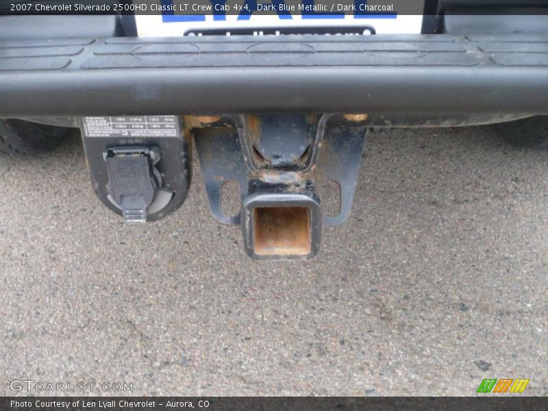 Dark Blue Metallic / Dark Charcoal 2007 Chevrolet Silverado 2500HD Classic LT Crew Cab 4x4