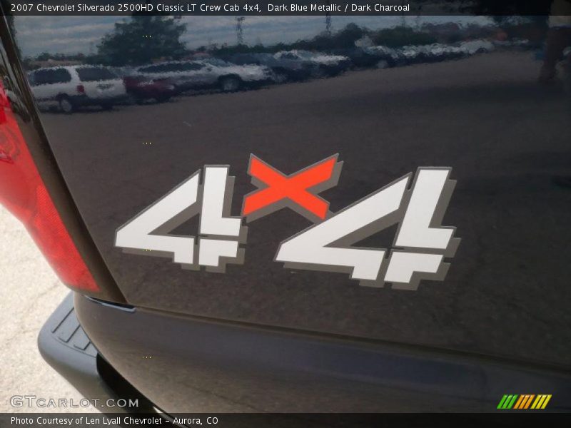 Dark Blue Metallic / Dark Charcoal 2007 Chevrolet Silverado 2500HD Classic LT Crew Cab 4x4