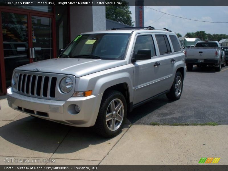 Bright Silver Metallic / Pastel Slate Gray 2007 Jeep Patriot Limited 4x4