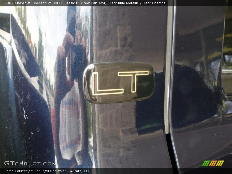 Dark Blue Metallic / Dark Charcoal 2007 Chevrolet Silverado 2500HD Classic LT Crew Cab 4x4