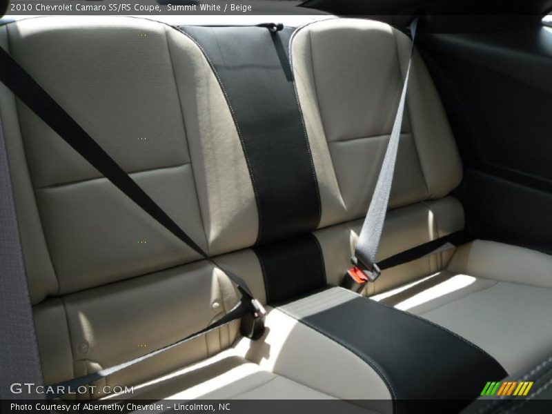 Summit White / Beige 2010 Chevrolet Camaro SS/RS Coupe