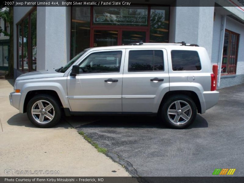 Bright Silver Metallic / Pastel Slate Gray 2007 Jeep Patriot Limited 4x4