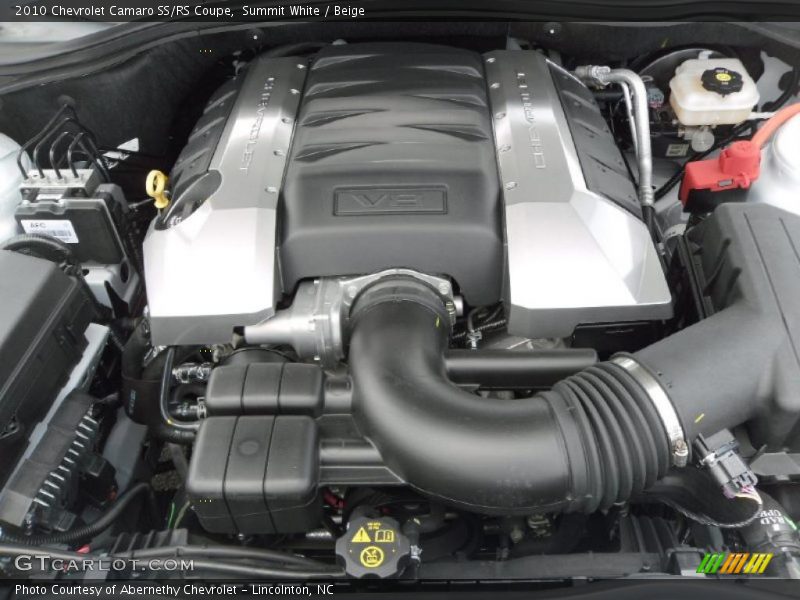 Summit White / Beige 2010 Chevrolet Camaro SS/RS Coupe