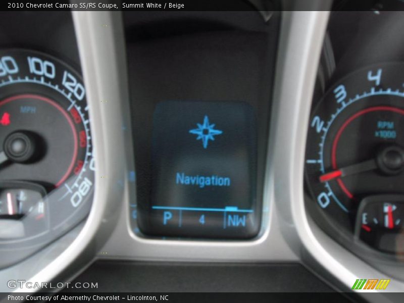 Summit White / Beige 2010 Chevrolet Camaro SS/RS Coupe