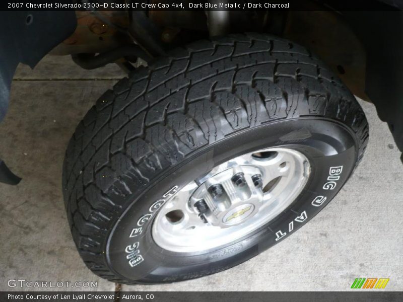 Dark Blue Metallic / Dark Charcoal 2007 Chevrolet Silverado 2500HD Classic LT Crew Cab 4x4