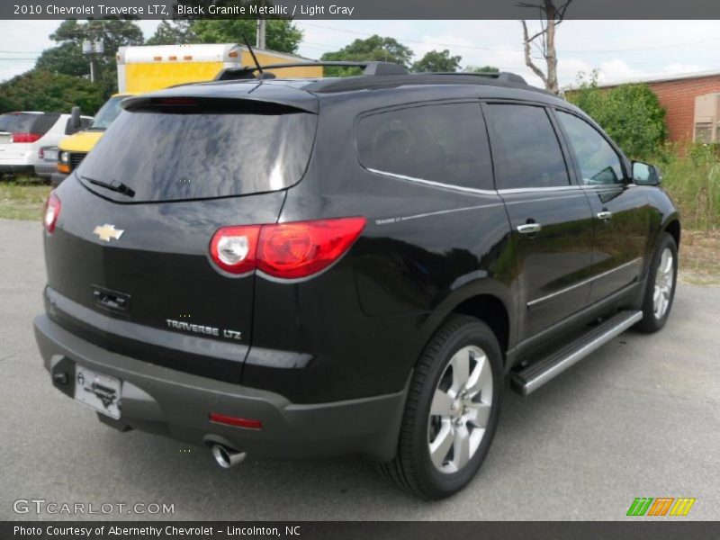 Black Granite Metallic / Light Gray 2010 Chevrolet Traverse LTZ