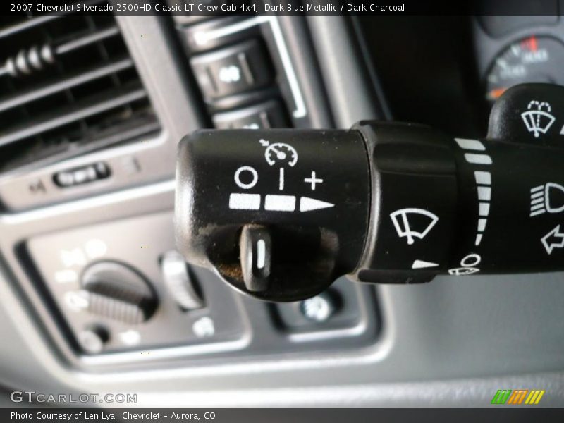 Dark Blue Metallic / Dark Charcoal 2007 Chevrolet Silverado 2500HD Classic LT Crew Cab 4x4
