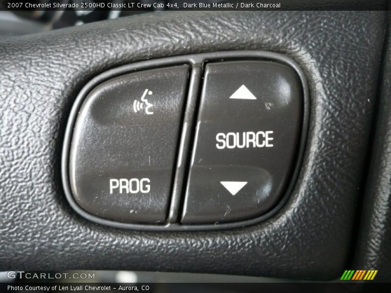 Dark Blue Metallic / Dark Charcoal 2007 Chevrolet Silverado 2500HD Classic LT Crew Cab 4x4