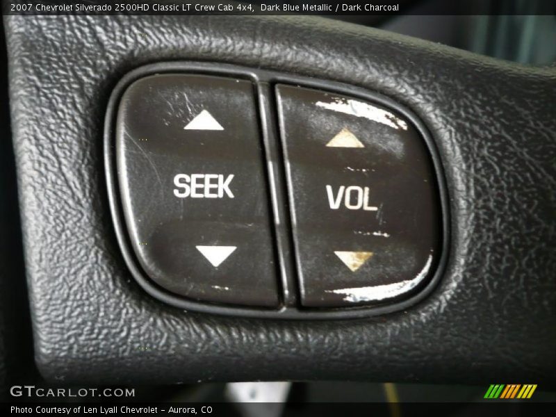 Dark Blue Metallic / Dark Charcoal 2007 Chevrolet Silverado 2500HD Classic LT Crew Cab 4x4