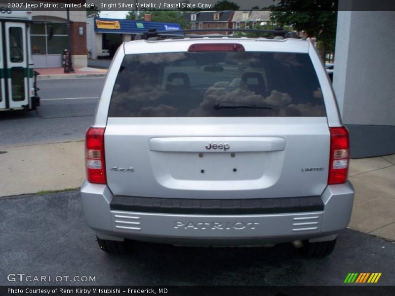 Bright Silver Metallic / Pastel Slate Gray 2007 Jeep Patriot Limited 4x4