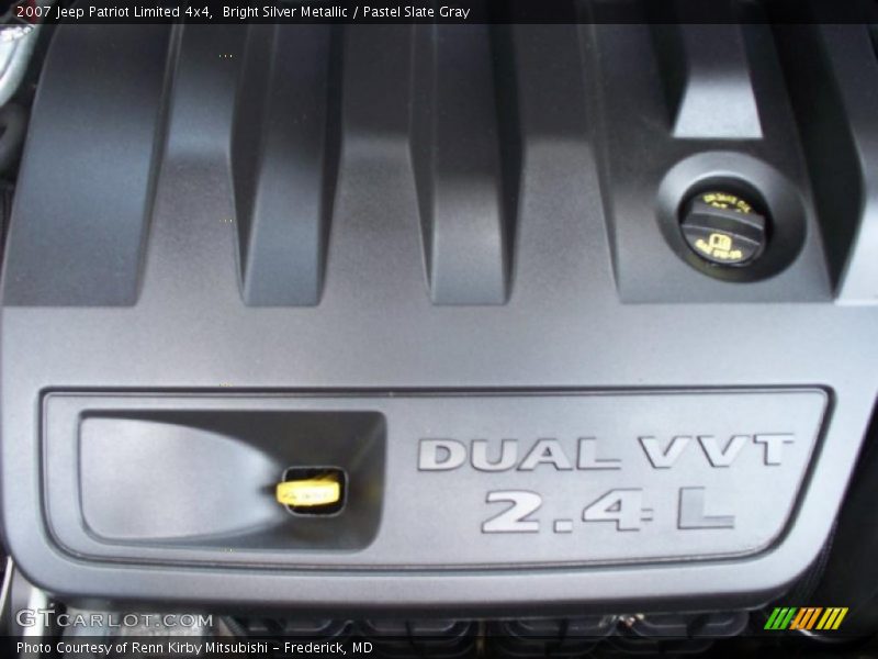 Bright Silver Metallic / Pastel Slate Gray 2007 Jeep Patriot Limited 4x4