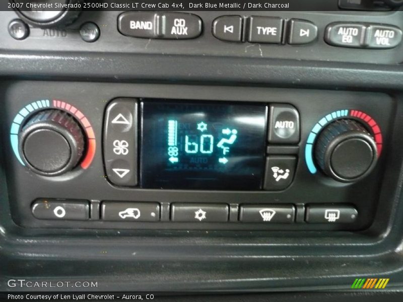 Dark Blue Metallic / Dark Charcoal 2007 Chevrolet Silverado 2500HD Classic LT Crew Cab 4x4