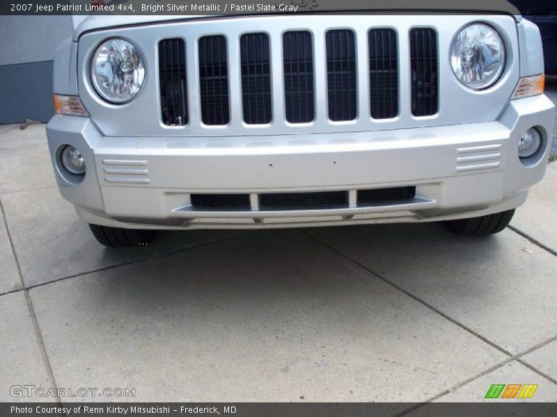 Bright Silver Metallic / Pastel Slate Gray 2007 Jeep Patriot Limited 4x4