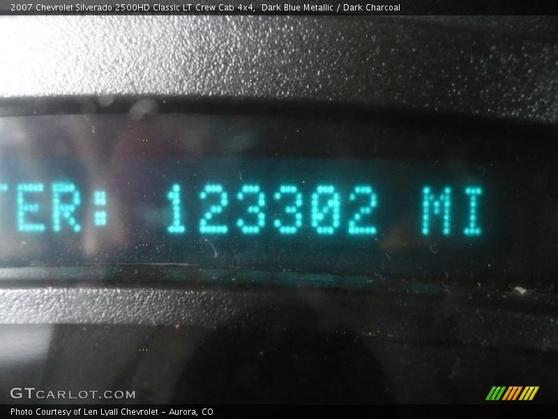Dark Blue Metallic / Dark Charcoal 2007 Chevrolet Silverado 2500HD Classic LT Crew Cab 4x4