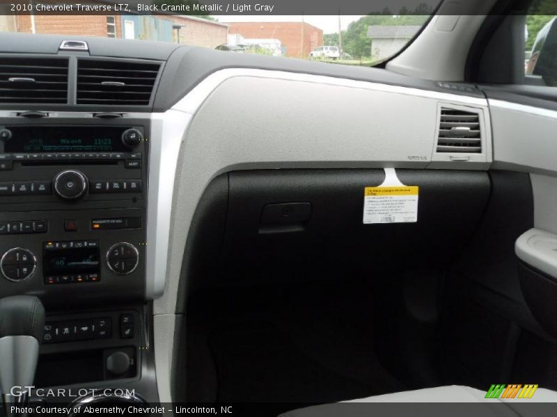 Black Granite Metallic / Light Gray 2010 Chevrolet Traverse LTZ