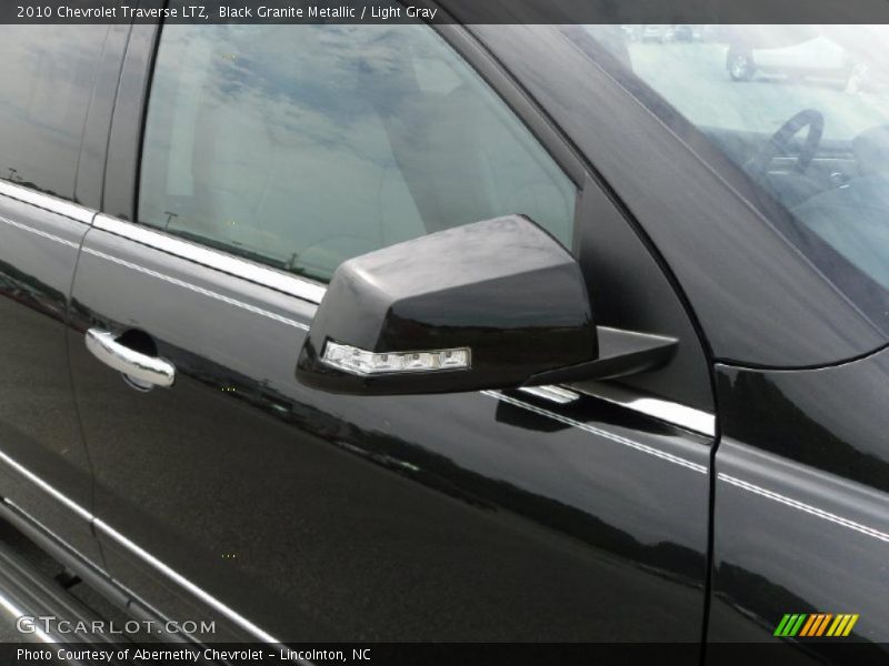 Black Granite Metallic / Light Gray 2010 Chevrolet Traverse LTZ