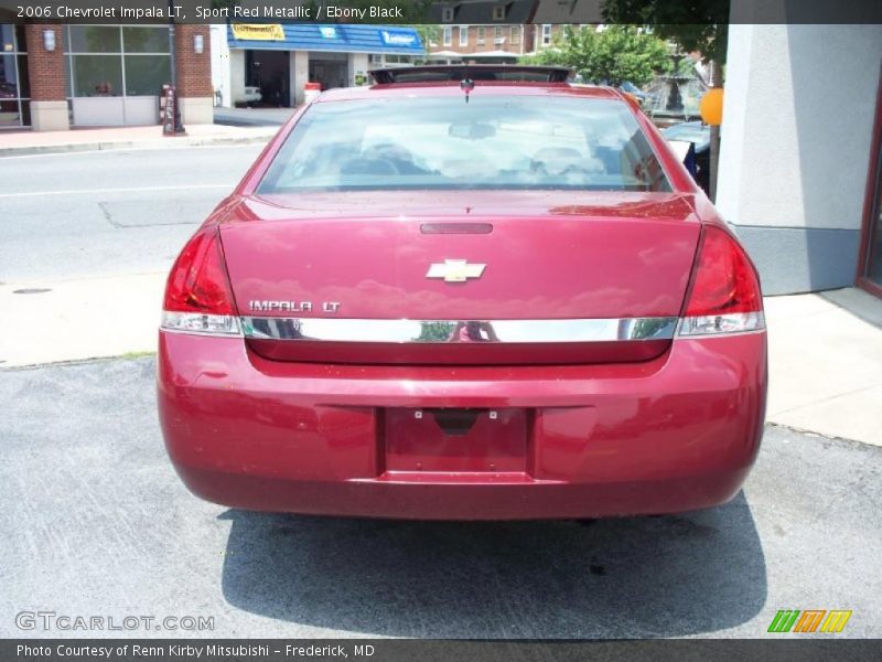 Sport Red Metallic / Ebony Black 2006 Chevrolet Impala LT