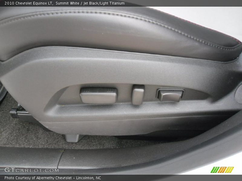 Summit White / Jet Black/Light Titanium 2010 Chevrolet Equinox LT