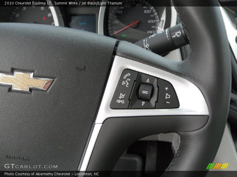 Summit White / Jet Black/Light Titanium 2010 Chevrolet Equinox LT
