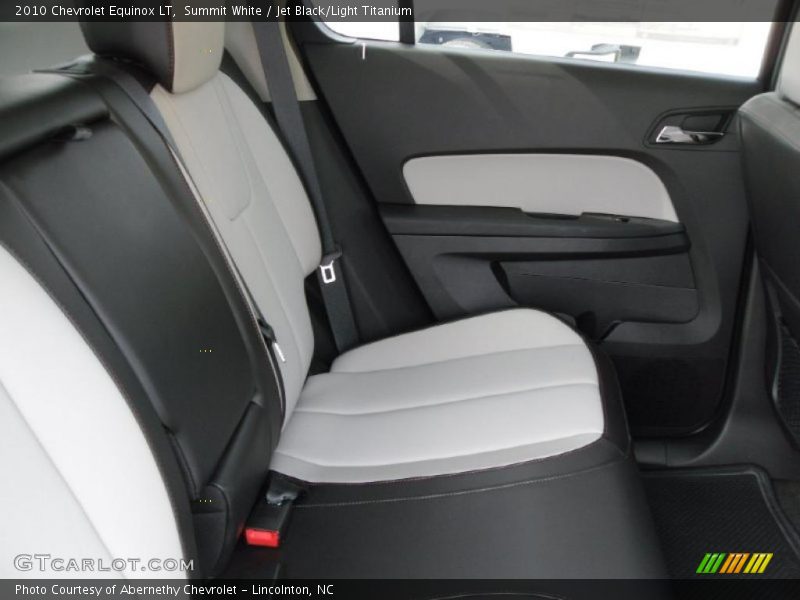 Summit White / Jet Black/Light Titanium 2010 Chevrolet Equinox LT