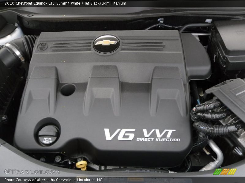 Summit White / Jet Black/Light Titanium 2010 Chevrolet Equinox LT