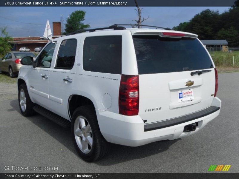 Summit White / Light Cashmere/Ebony 2008 Chevrolet Tahoe LT 4x4