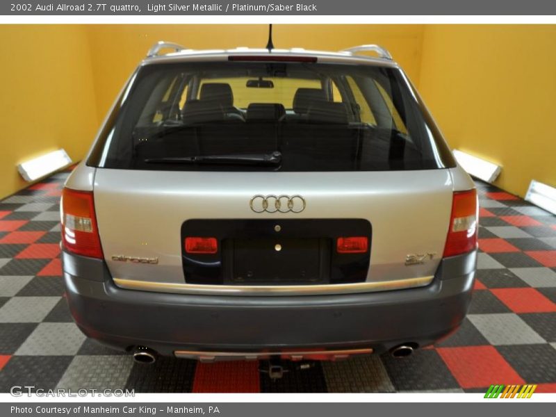 Light Silver Metallic / Platinum/Saber Black 2002 Audi Allroad 2.7T quattro