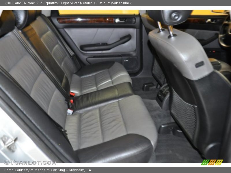 Light Silver Metallic / Platinum/Saber Black 2002 Audi Allroad 2.7T quattro