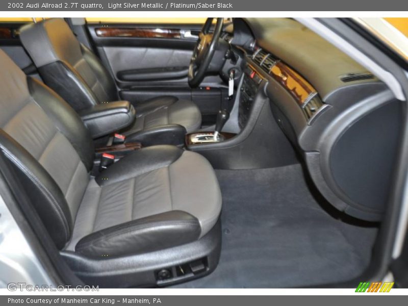 Light Silver Metallic / Platinum/Saber Black 2002 Audi Allroad 2.7T quattro