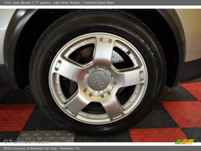 Light Silver Metallic / Platinum/Saber Black 2002 Audi Allroad 2.7T quattro